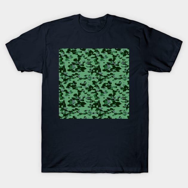 Camo pattern T-Shirt by ilhnklv